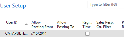 Specific User Posting Rules Month End Close Process