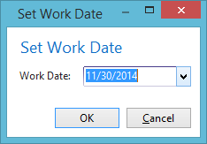 Change Working Date Dynamics NAV - Accounts Payable and Receivable