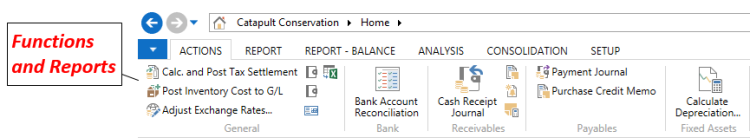 customize the ribbon in NAV