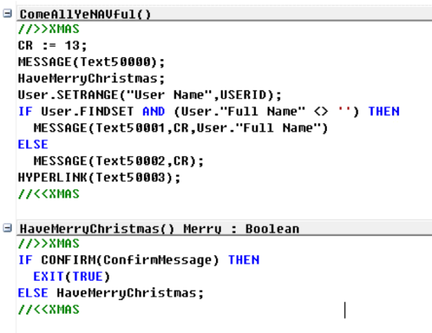 NAV-holiday-code