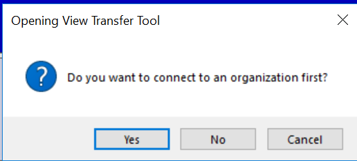 Connect to an Organization