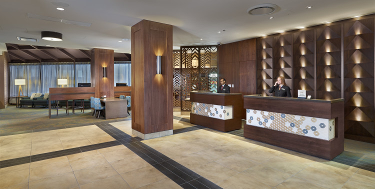Hotel lobby