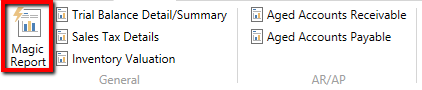 Report Added to Ribbon in NAV
