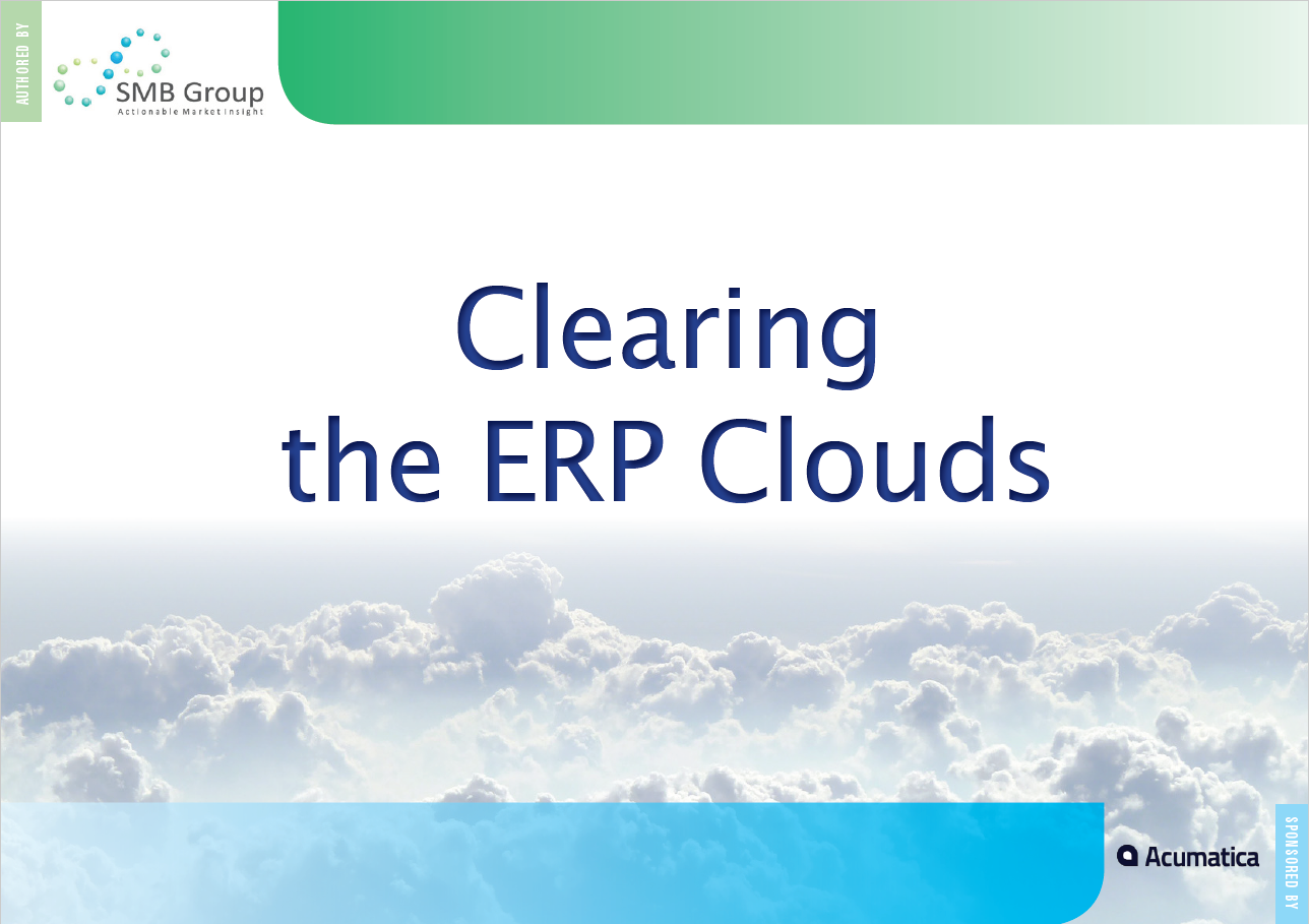 Acumatica Whiteapaper - Clearing the ERP Clouds