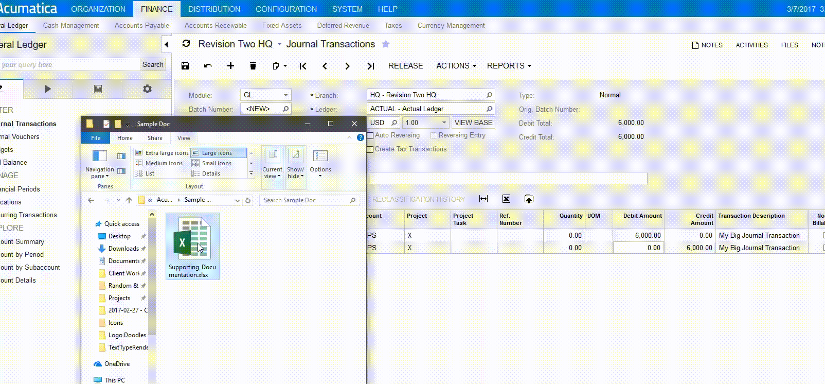 Attach Documents in Acumatica
