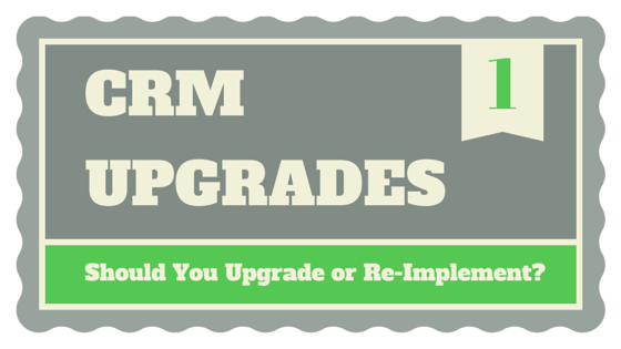 CRM 2015 Upgrade Planning Checklist