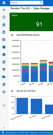 Collapsed Navigation Pane