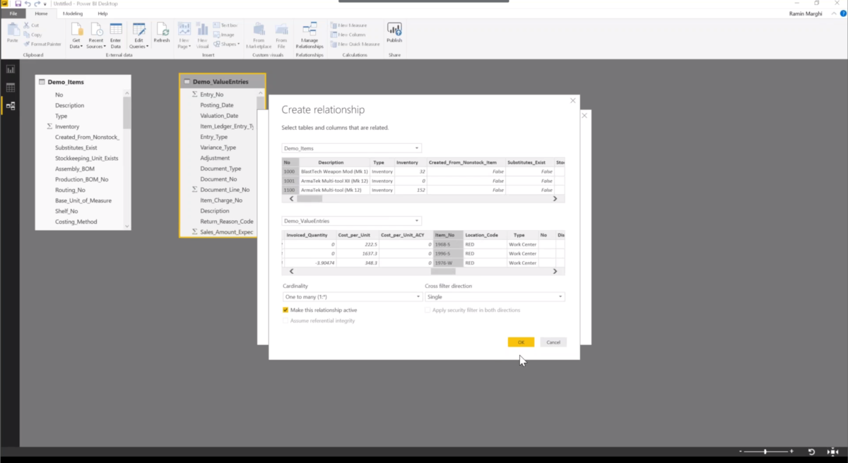 Connecting PowerBI