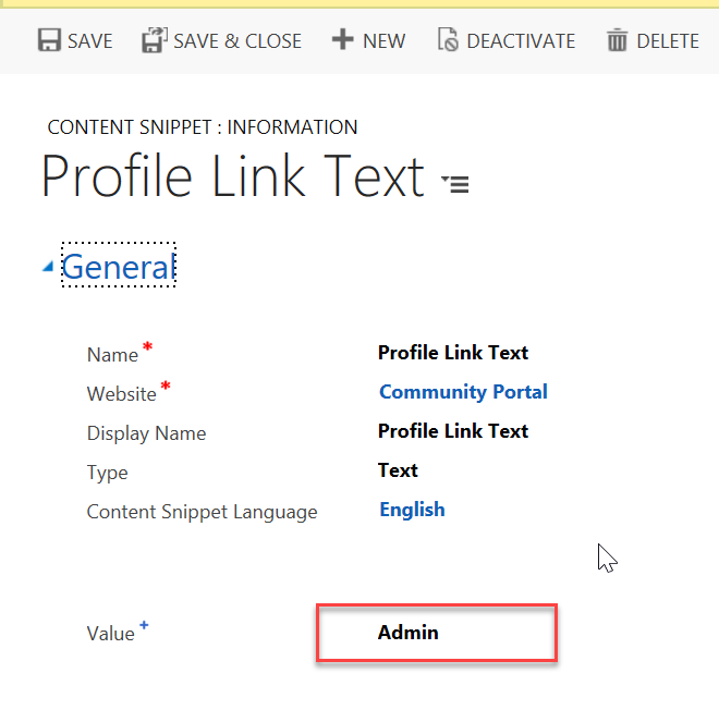Dynamics 365 Portals - Value