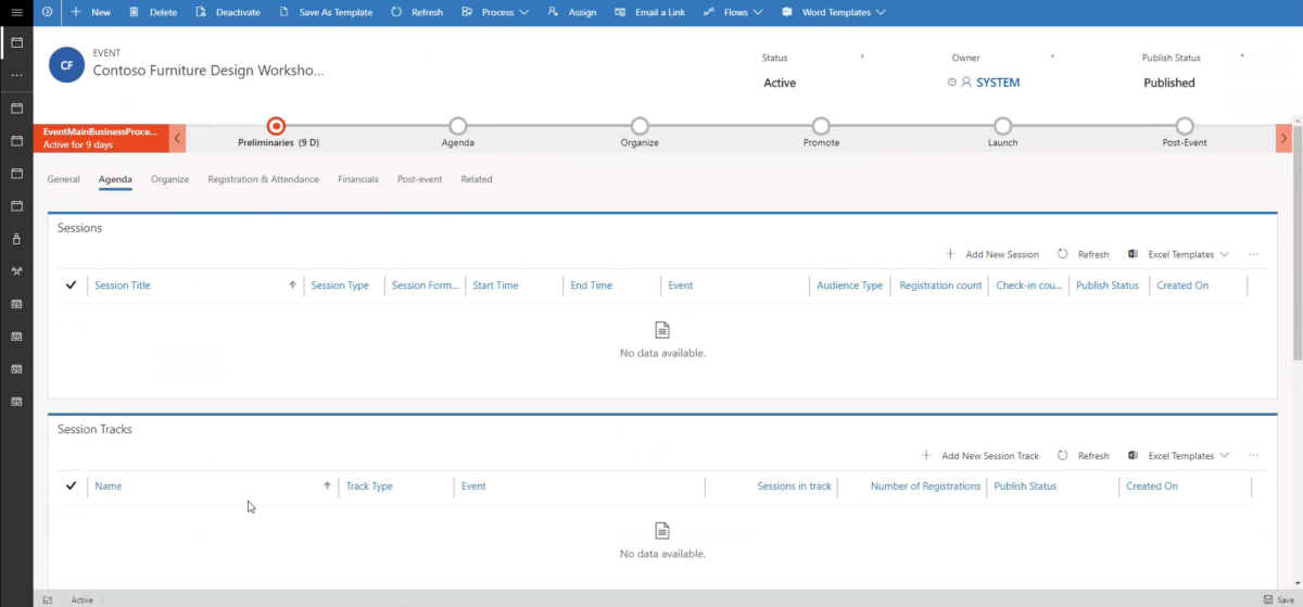 Dynamics 365 for Marketing - Agenda