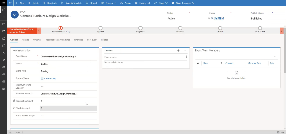 Dynamics 365 for Marketing - General