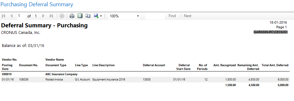 NAV 2016 Finance - Deferral 6