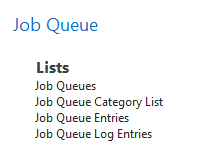 NAV 2015 New Features: Job Queue setup list