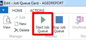 NAV 2015 New Features: Start Job Queue NAV 2015