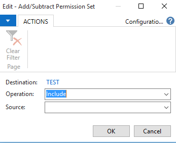 Edit Permissions in NAV 2016