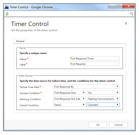Timer in CRM - Control